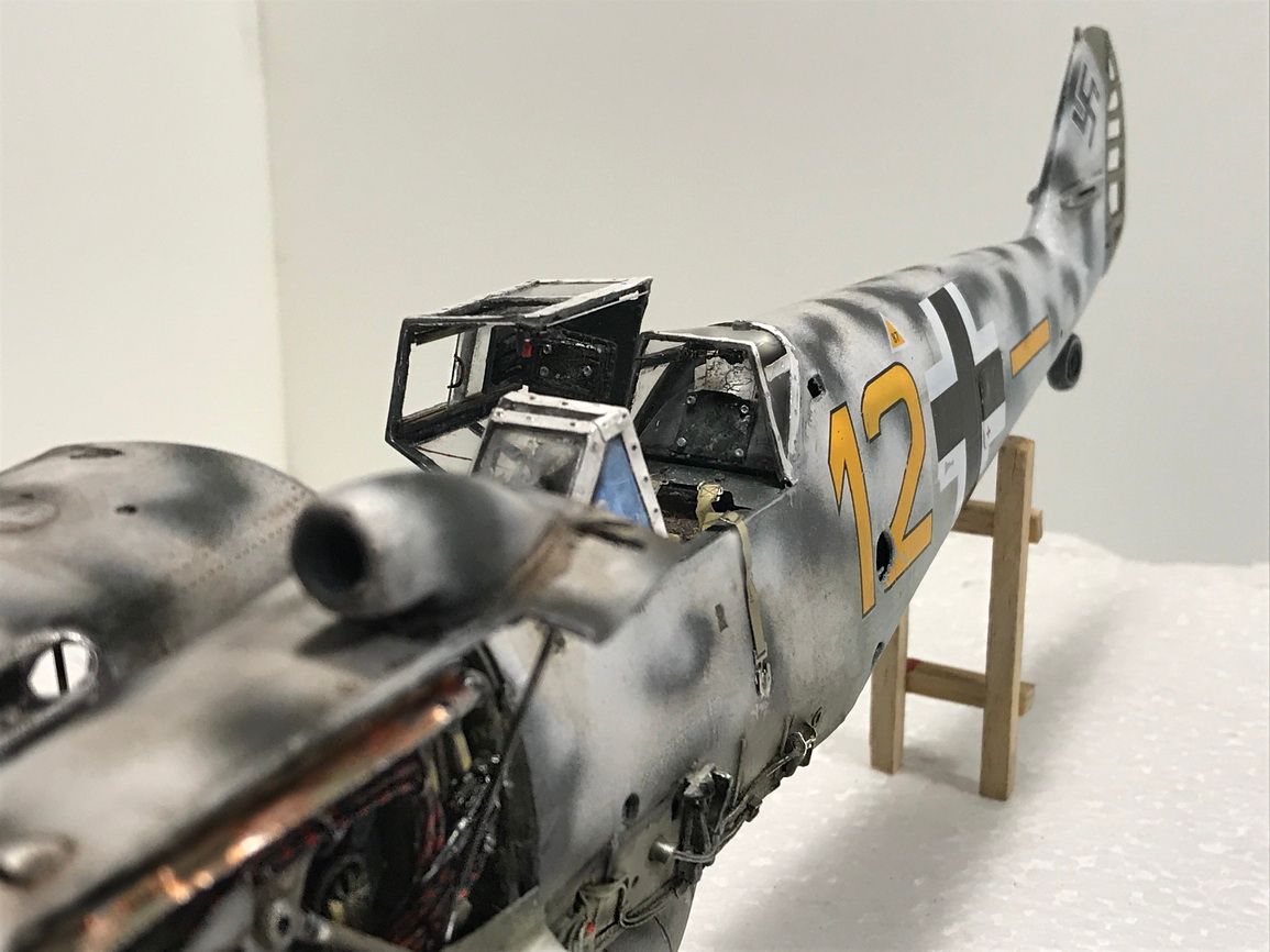 Me 109 G-2 : "Augsburg Eagle" - Trumpeter kit 1/24 scale model - STUDIO Forum4