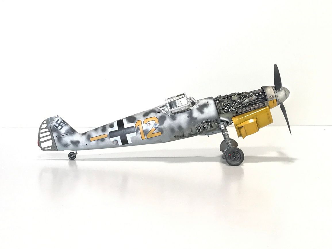 Me 109 G-2 : "Augsburg Eagle" - Trumpeter kit 1/24 scale model - STUDIO Forum5