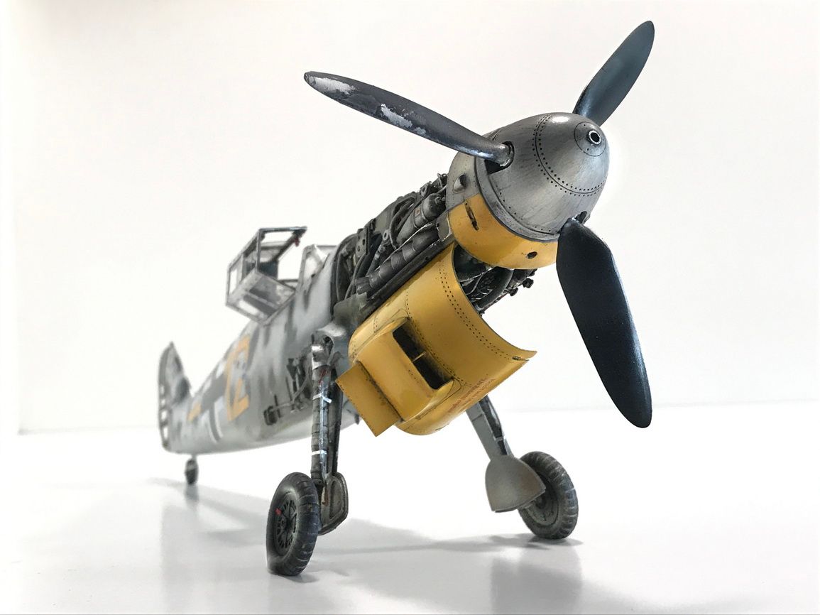 Me 109 G-2 : "Augsburg Eagle" - Trumpeter kit 1/24 scale model - STUDIO Forum7