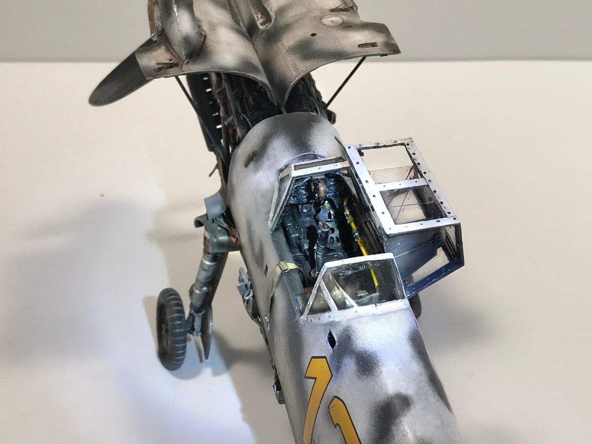 Me 109 G-2 : "Augsburg Eagle" - Trumpeter kit 1/24 scale model - STUDIO Forum9