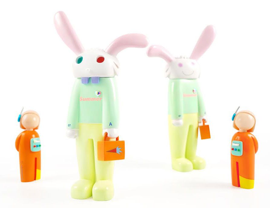 Han Ning, Artist, Resin, Designer Toy (Art Toy), SpankyStokes, Designer, Plan Two and Mini Mini Kid by Han Ning & Li Yan
