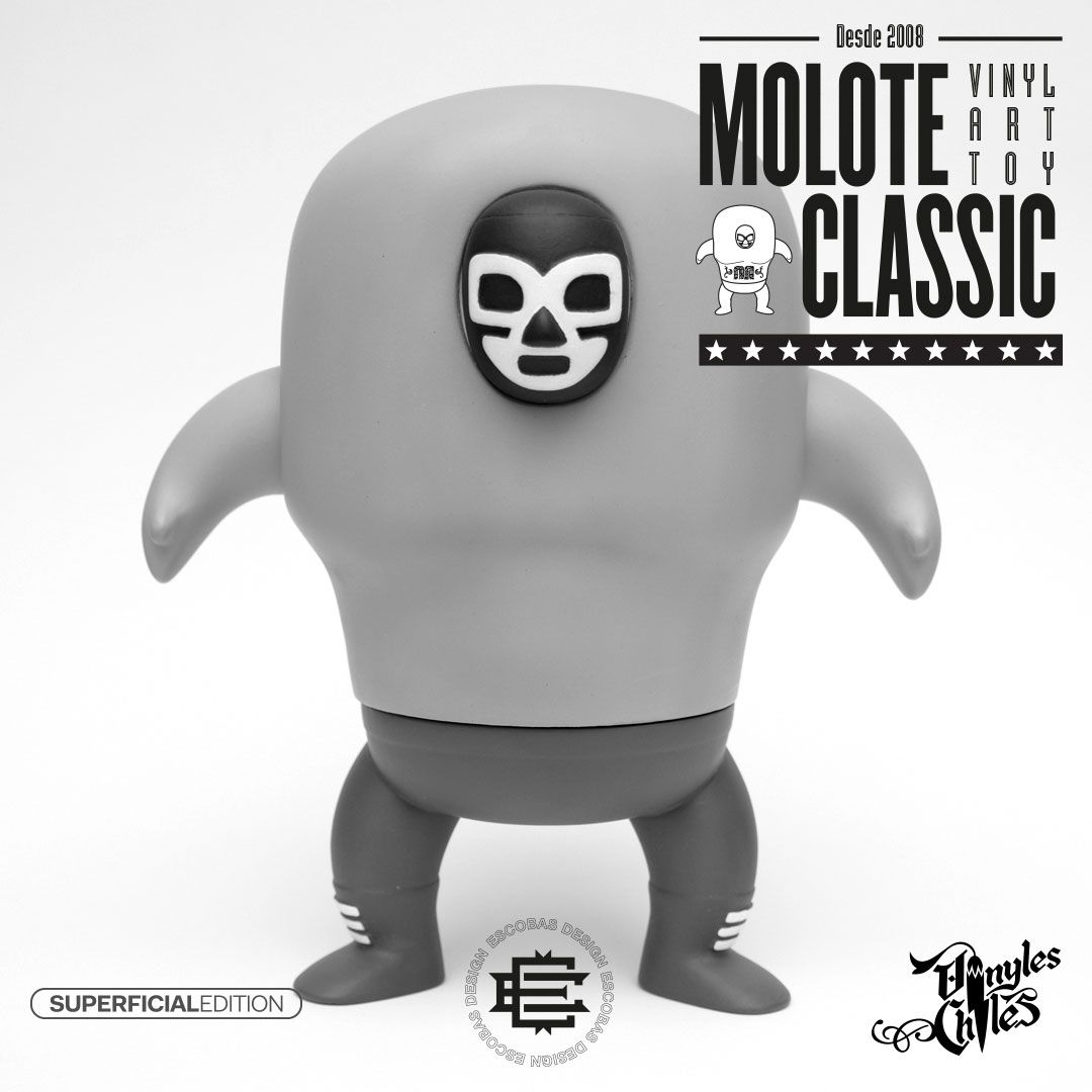 Superficial Edition's "MOLOTE" vinyl figure available for preorder now