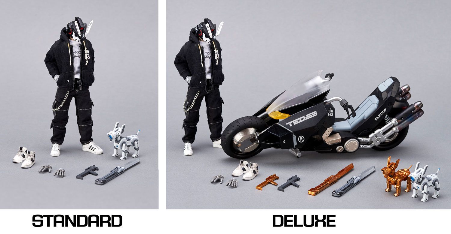 Quiccs Devil Toys Mariko TEQ63 Black – Designer Toy – Neuf