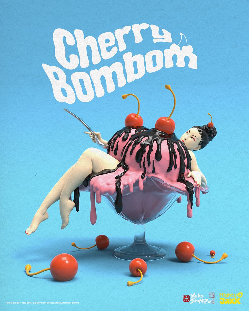 Mighty Jaxx presents: Cherry Bombom by Yuko Shimizu!