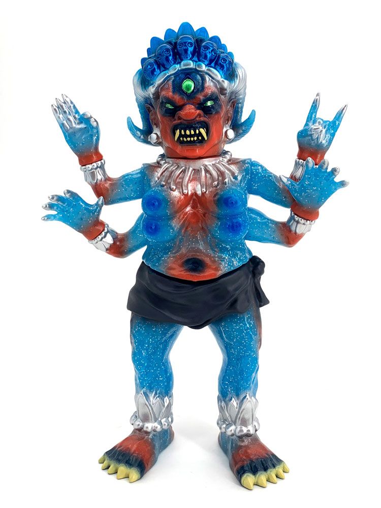 Devils Head Productions, SpankyStokes, Sofubi, Pre-Order, Limited Edition, Artist, Glow-in-the-Dark (GID), BLUE GLOW MARA sofubi pre-order announced from DHP