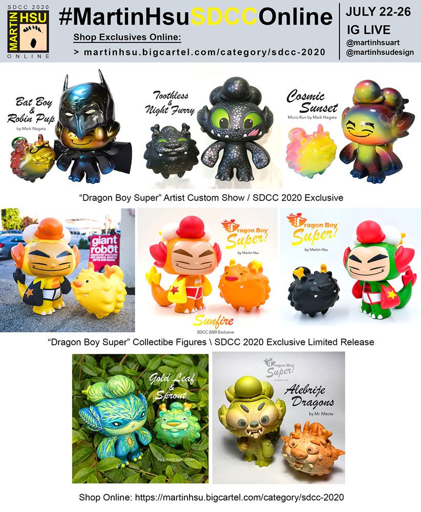 Martin Hsu, Dragon Boy, SpankyStokes, Online Sale, SDCC, Print, Martin Hsu goes ONLINE for SDCC 2020