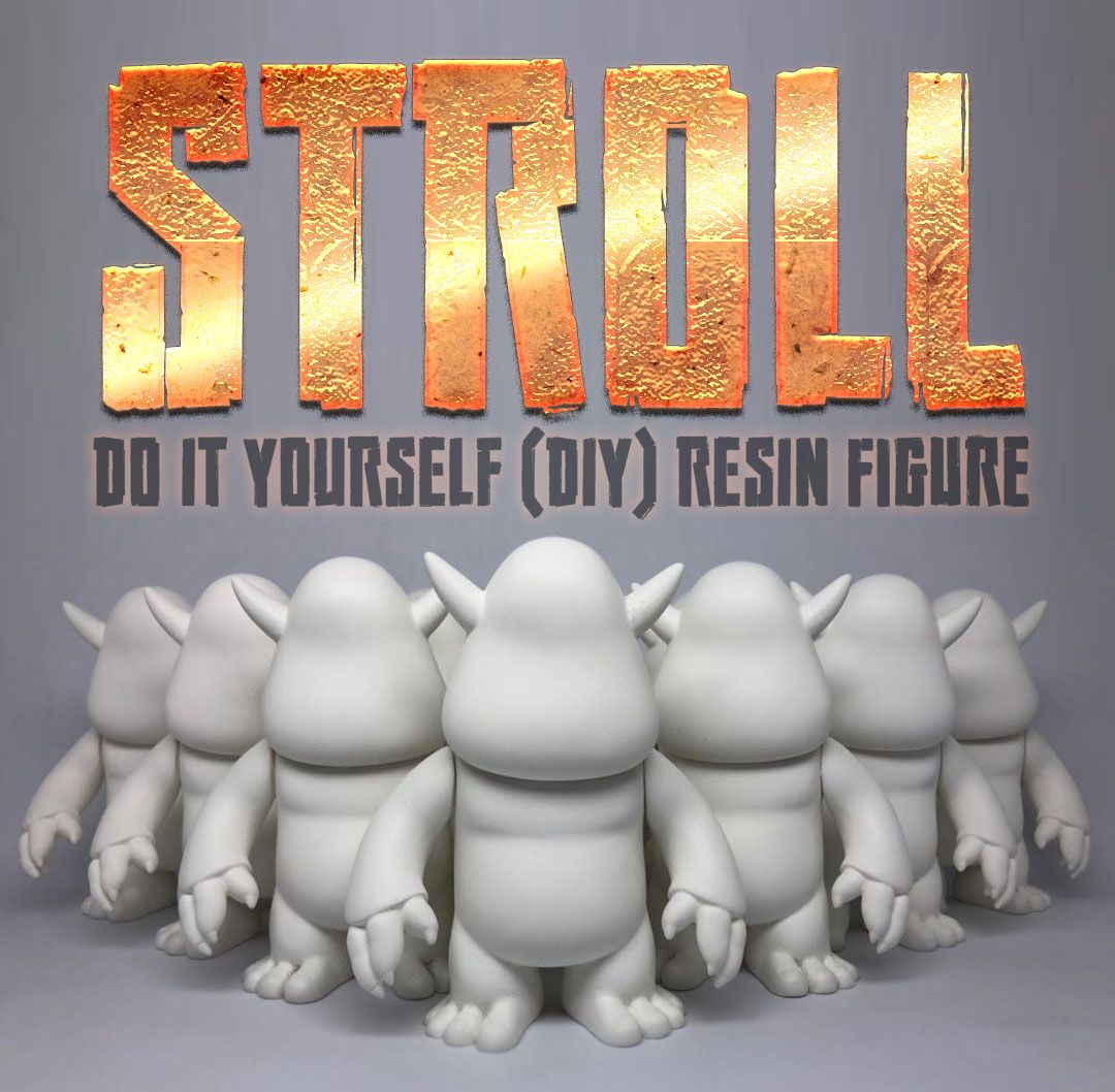 RenOne, Task One, SpankyStokes, Do It Yourself (DIY), Resin, Stroll, SpankyStokes, Get your STROLL on... DIY blank RESIN Stroll release announcement