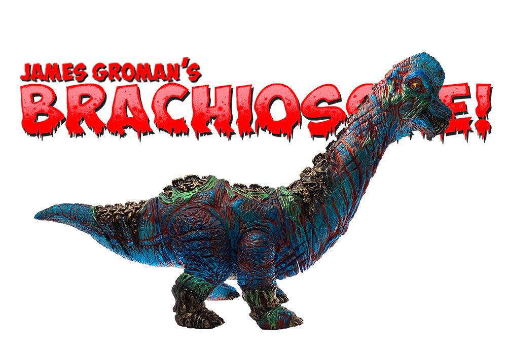 James Groman BRACHIOSORE ブラキオザウルス　ソフビ BRACHIOSORE Uranium Glass Edition Sofubi by James Groman x