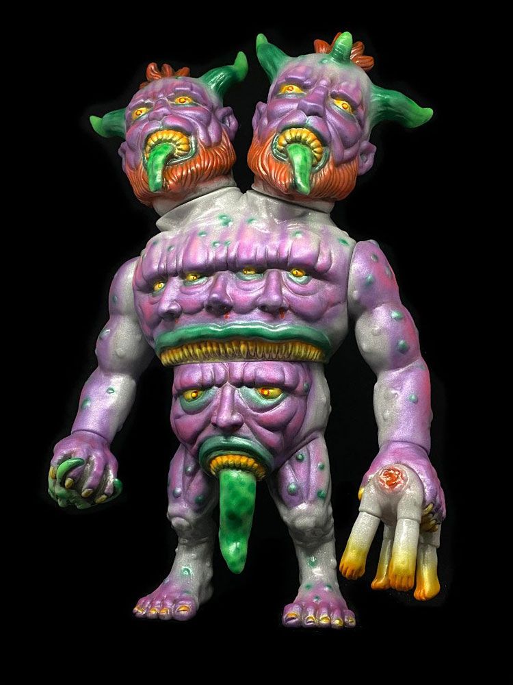 Monster, Sofubi, Neo Kaiju, Kaiju, Toy Art Gallery (TAG), SpankyStokes, Soft Vinyl, Lottery, Toy Art Gallery presents: SAVAGE KING Vicious Purple Edition from Izumonster
