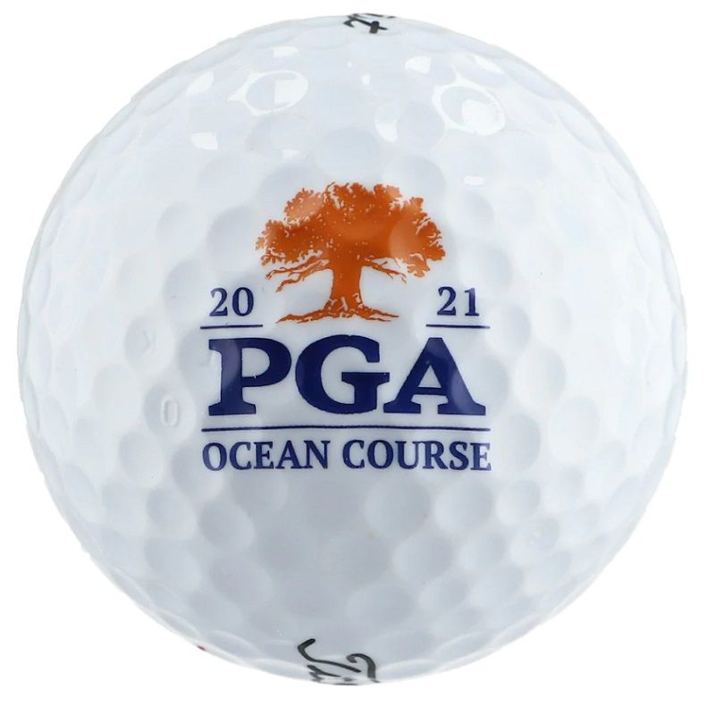 2021 Pga Championship Ocean Course Logo Titleist Trufeel Golf Ball Ebay