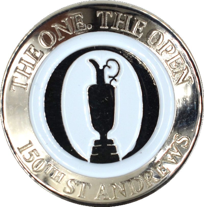 2022 Official St Andrews British Open Concave Golf Ball Marker Ebay