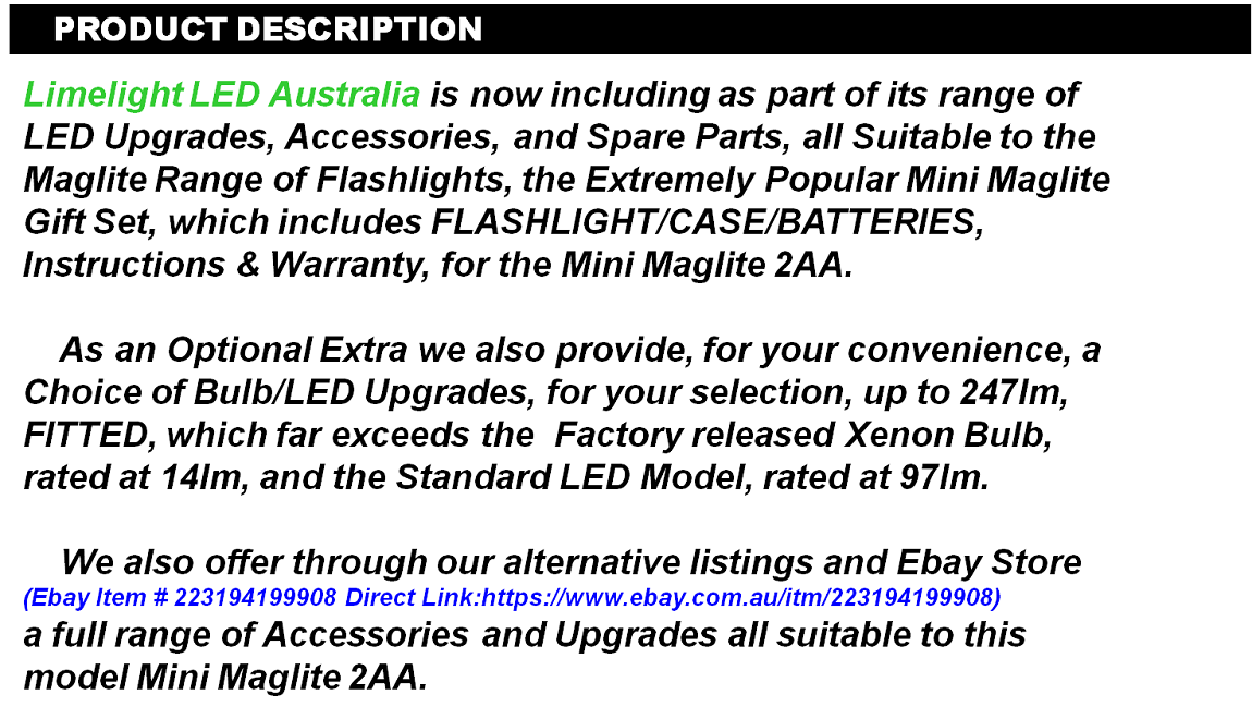 2.EDITORIAL MAGLITE 2AA GIFT SET