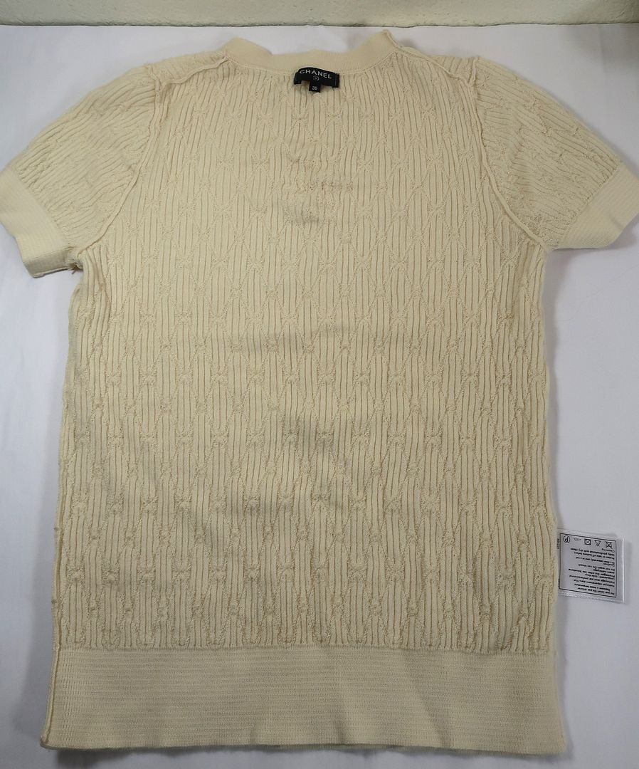 Tops】CHANEL 23 Year Model Knit Sweater Long Sleeve Here