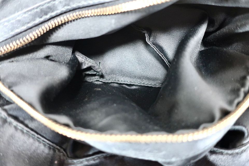 DOLCE & GABBANA Black VLADA Studded Fabric Shoulder Bag DOLCE & GABBANA Black VLADA Studded Fabric Shoulder Bag