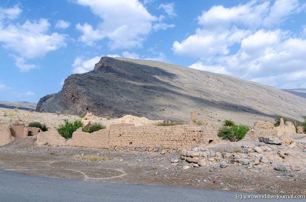 Тануф - оманская горная деревня с глиняным старым центром DSC_0135(1)