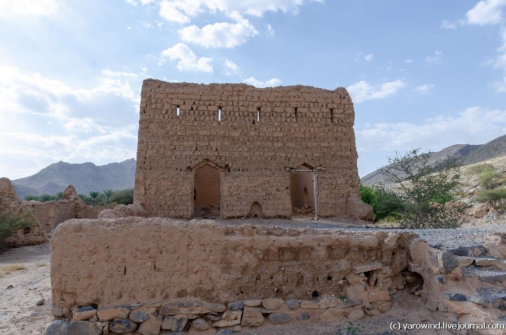 Тануф - оманская горная деревня с глиняным старым центром DSC_0140(1)