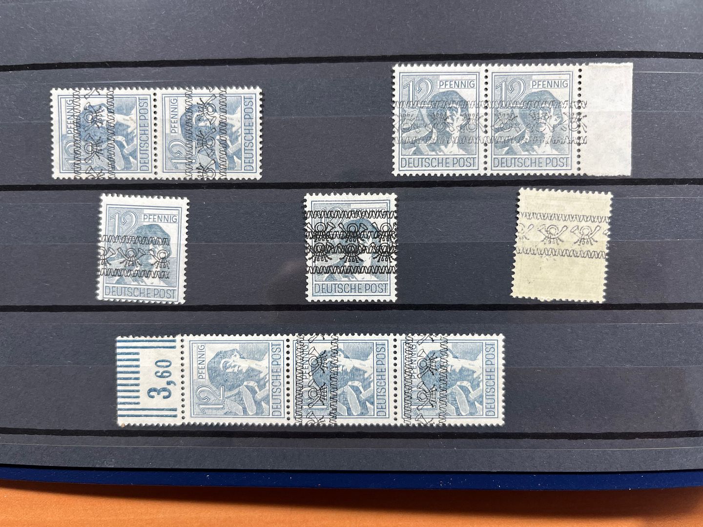 00068 Bizone misprints - 3