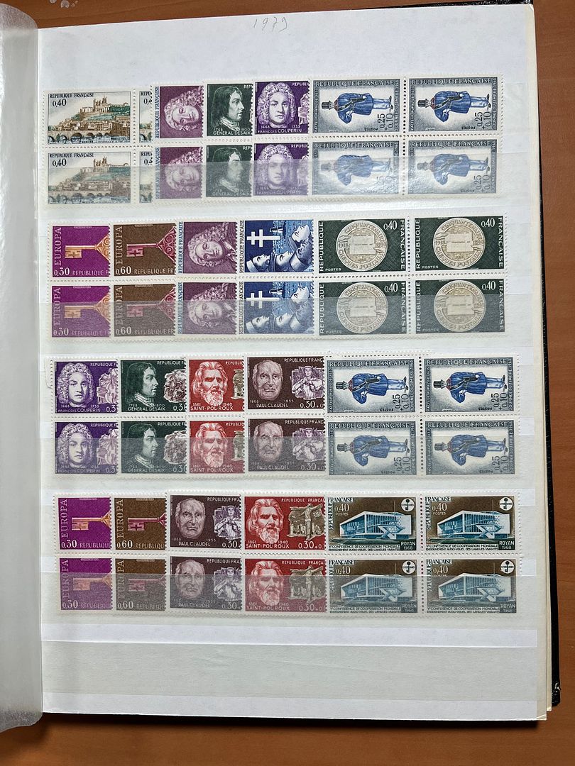 00158 Frankrijk in blokken van 4 - 12