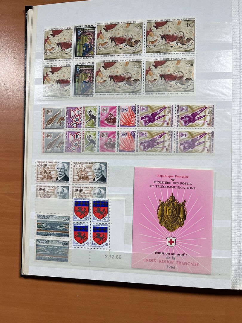 00158 Frankrijk in blokken van 4 - 13