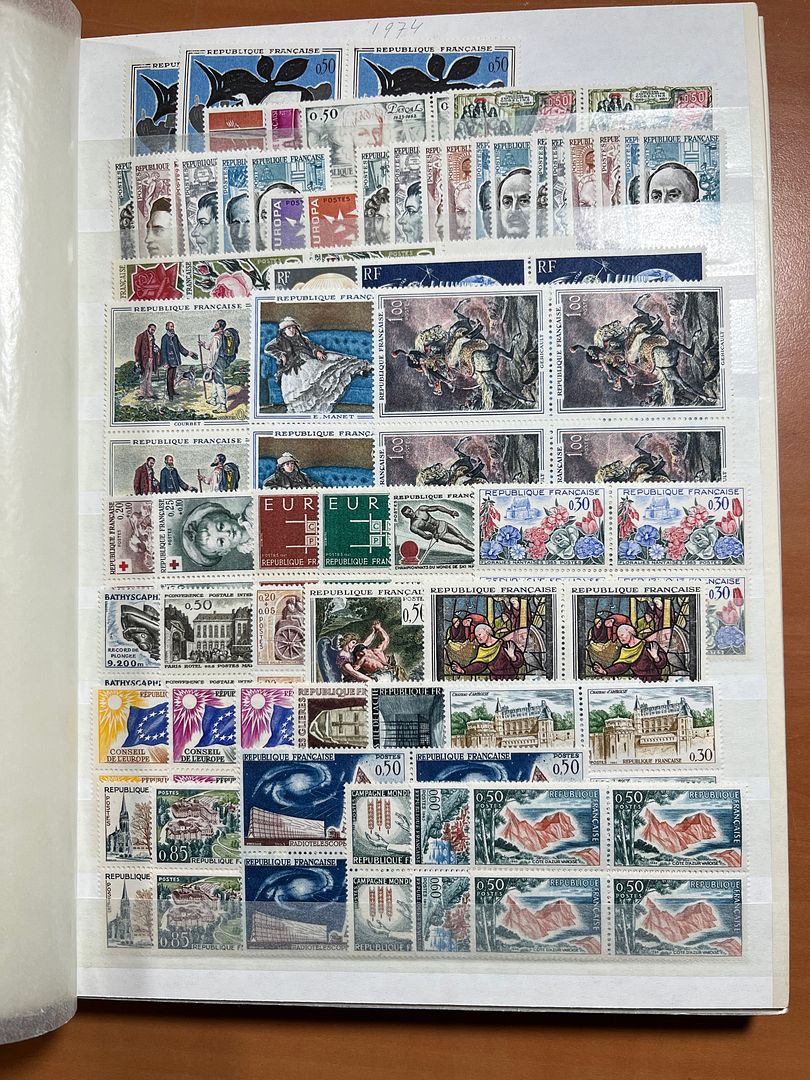 00158 Frankrijk in blokken van 4 - 2