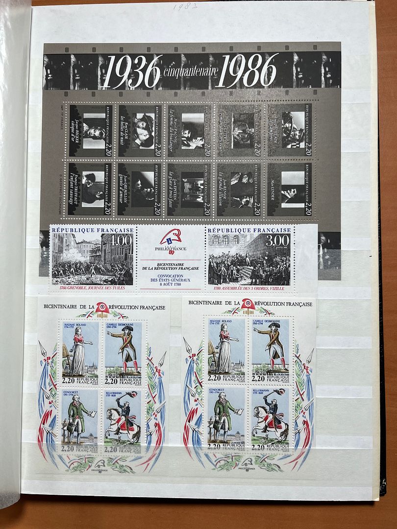 00158 Frankrijk in blokken van 4 - 20