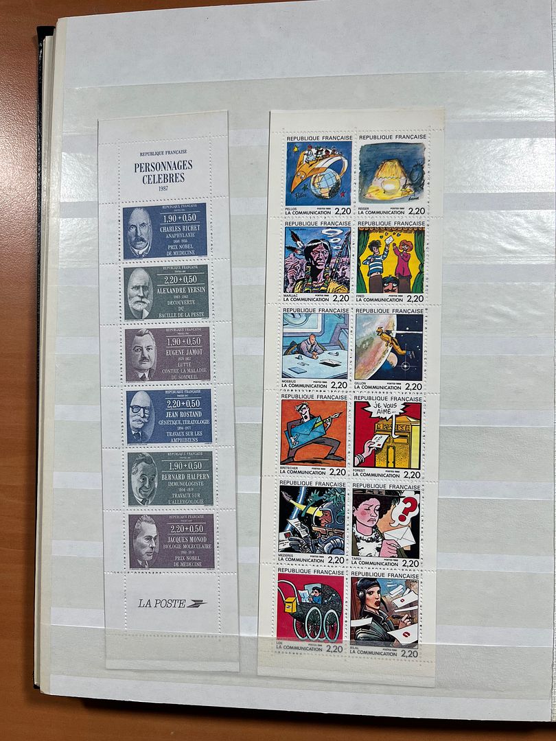 00158 Frankrijk in blokken van 4 - 21