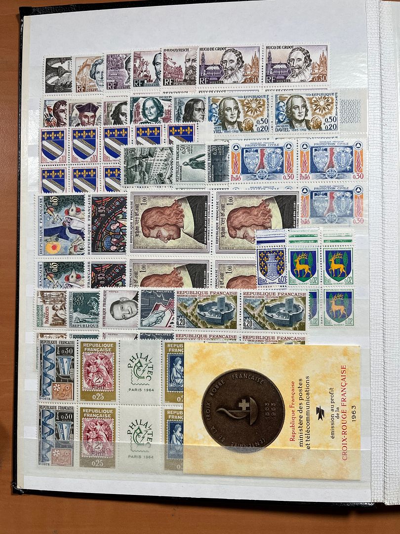 00158 Frankrijk in blokken van 4 - 3