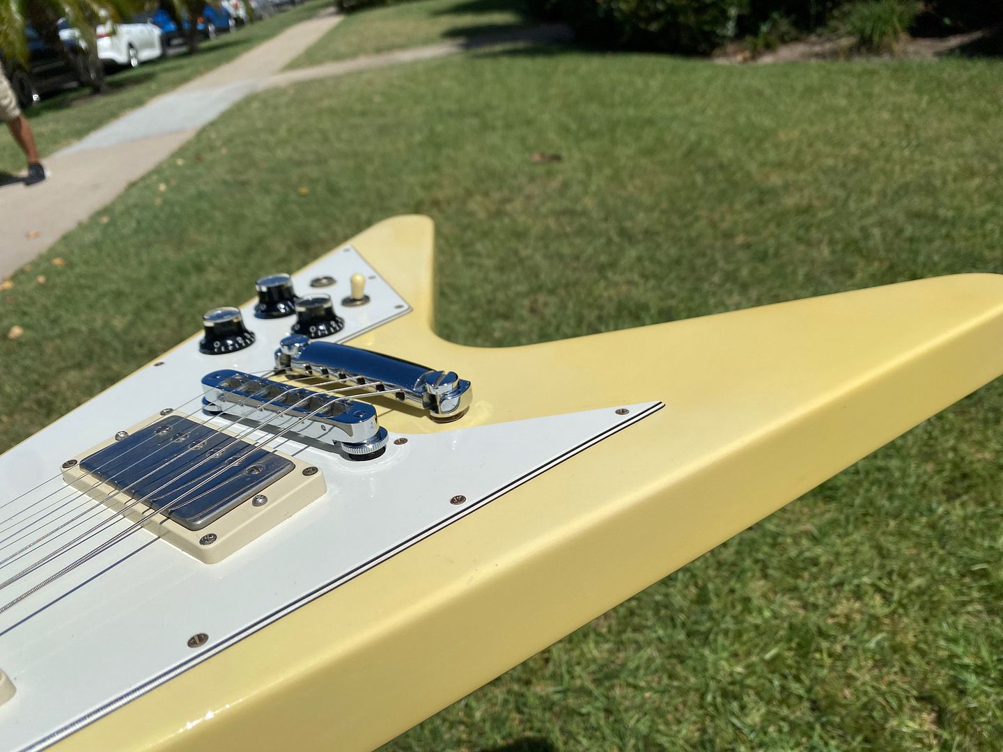 1993 Gibson Flying V Custom Shop Edition Alpine White - 7.9 lbs | eBay