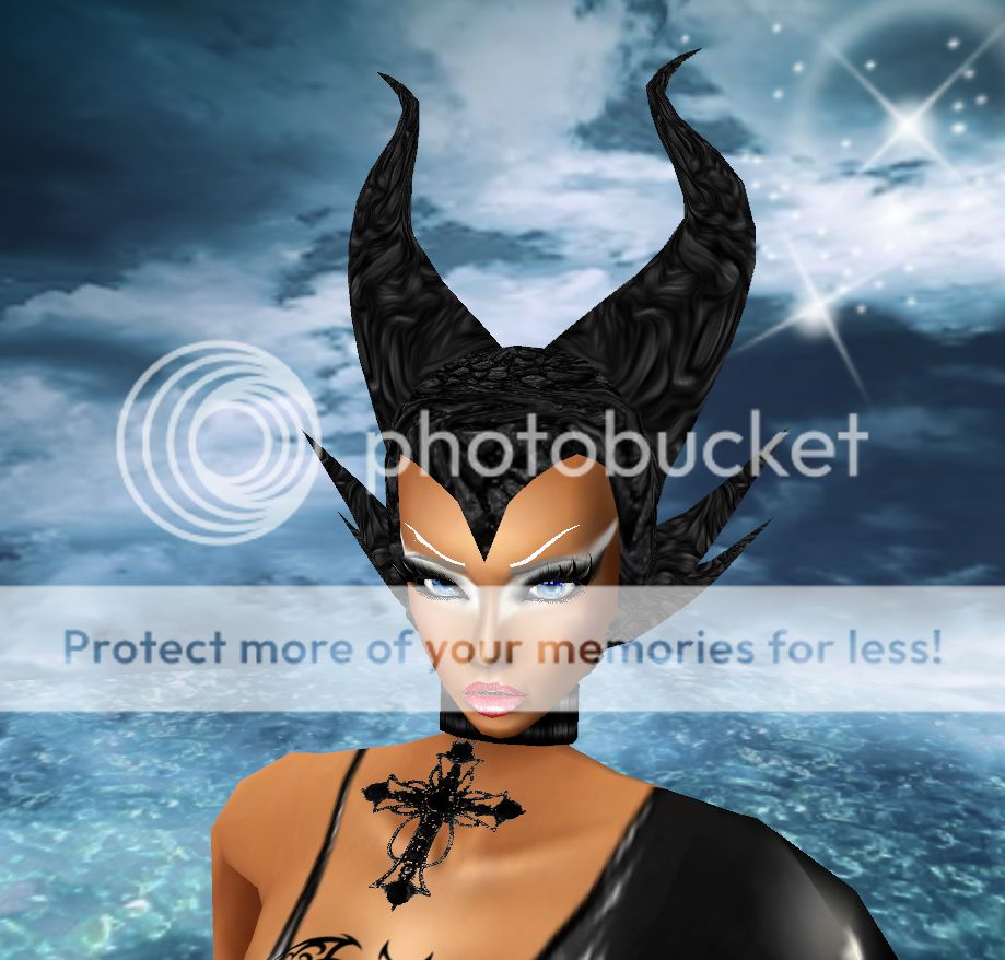 Maleficent Horns Black Femme