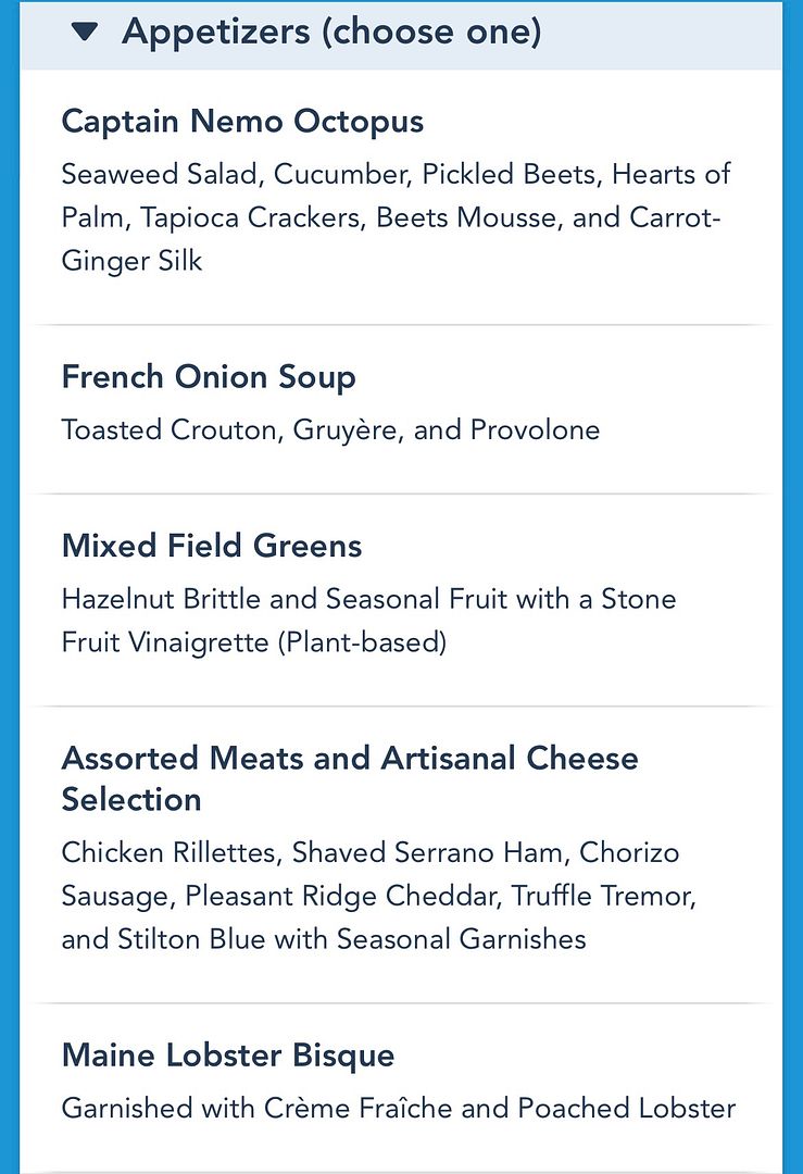 Prix-Fixe Dinner at Be our Guest October 2021 – Taste of Disney