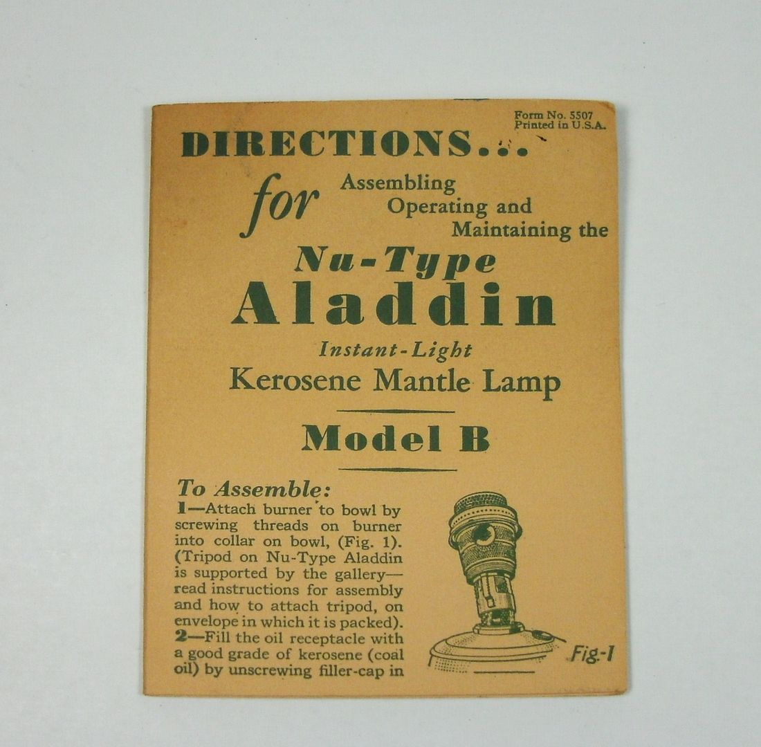 w Vtg Aladdin Lamp WALL MOUNT COPPER MATCH HOLDER w/Wick Cleaner & Generator eBay
