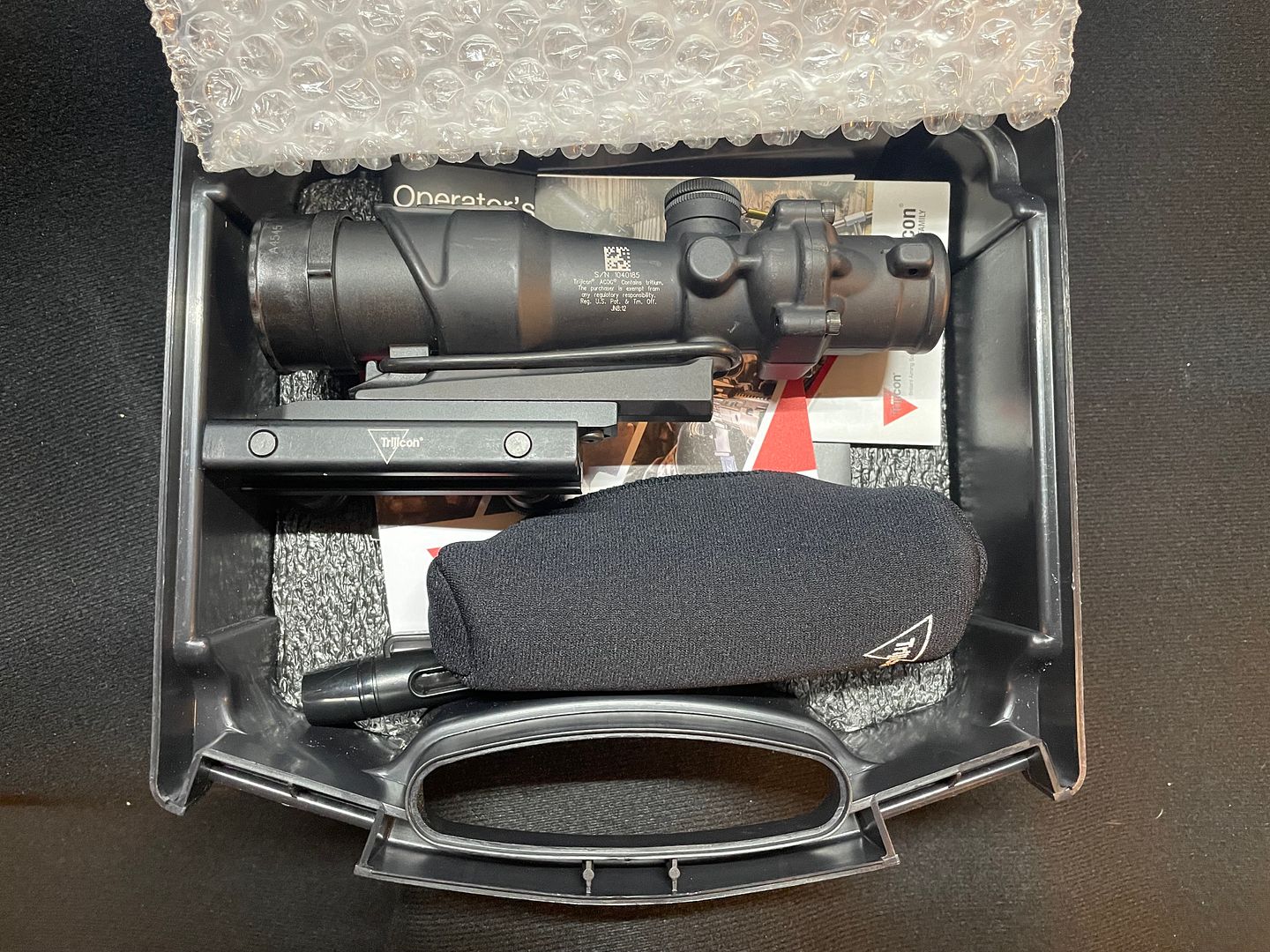 ACOG TA01B (new) and Hensoldt Zeiss Scope ZF 4x24 $SPF - Calguns.net