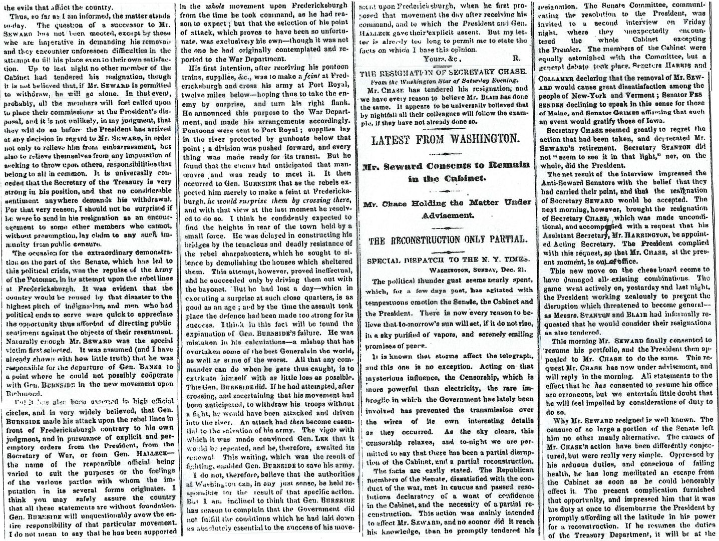 THE CRISIS A Full Exposition of the Causes Which Led to It