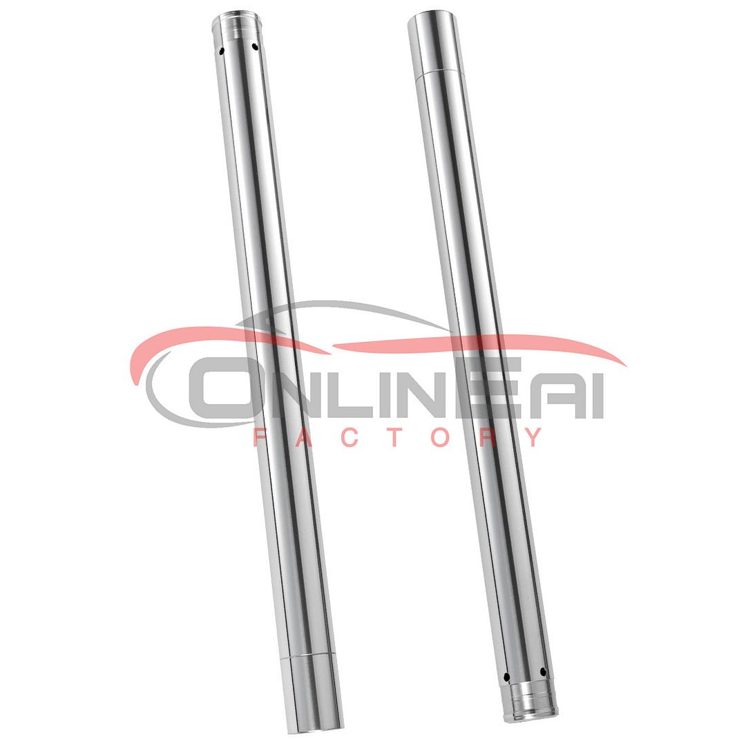 新品CBR250RR インナーチューブ37π 582mm　２本　STD /フロントフォーク MC22 37MM フォーク リプロ ホンダ　 パイプ　メッキ 銀 CBR250RR MC22 KAZ 37mm 582mm フロントフォーク インナーチューブ