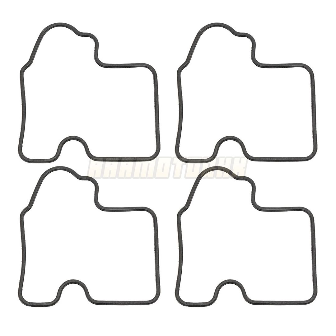 4 Carburetor Float Bowl Gasket For KAWASAKI Ninja ZX-9R 2000-2001