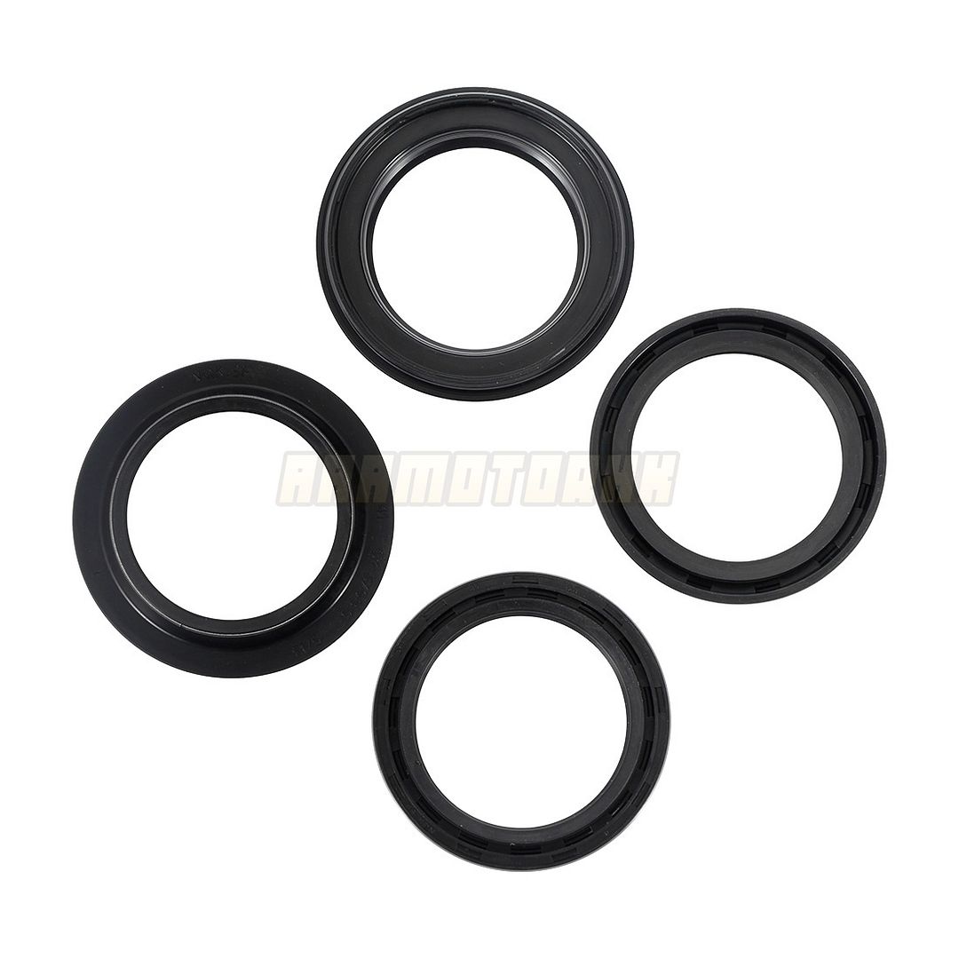 pokoページ Fork Oil Dust SealsFor Kawasaki ZX600 1990-2008 ZX636 05-06