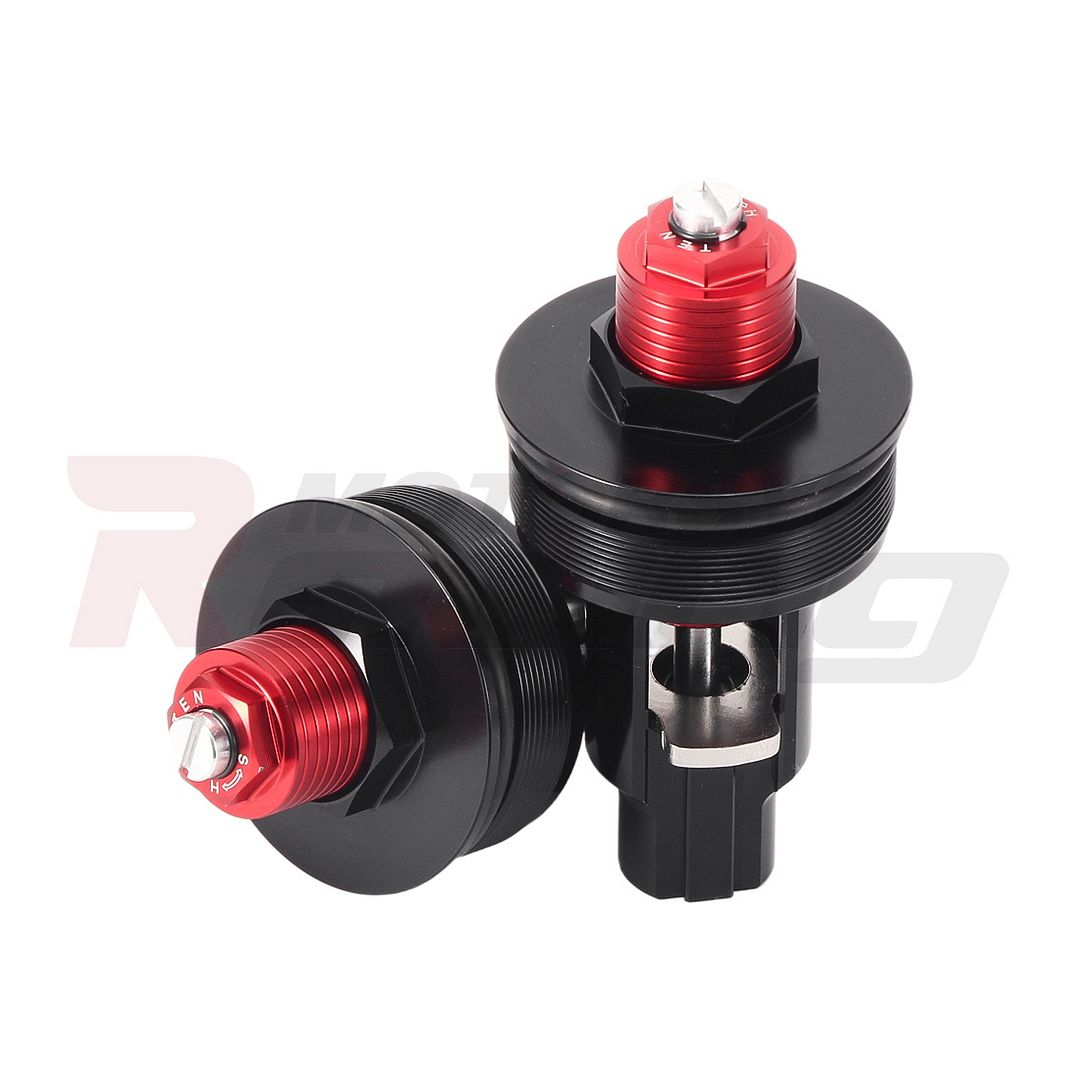 Triangle Preload Fork Caps Bolts For Yamaha FZ1 2006-2015 07 08