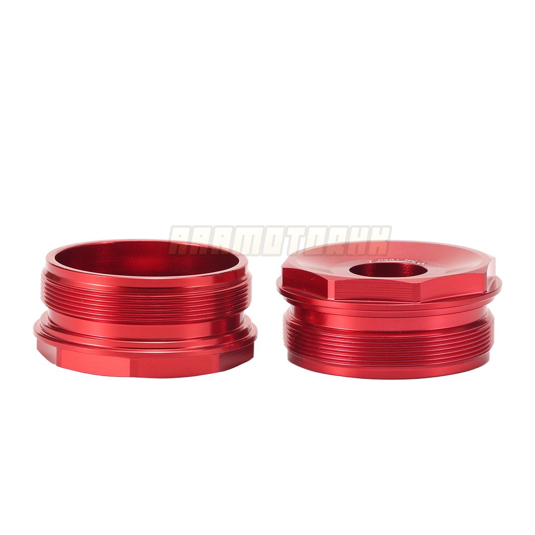 Front Fork Tube Bolts Cap Adjusters For Kawasaki ZX-10R ZX1000