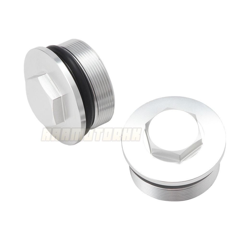 N.mt△ Front Fork Cap Bolts Plugs For Yamaha XJ600 Diversion 1992-1997