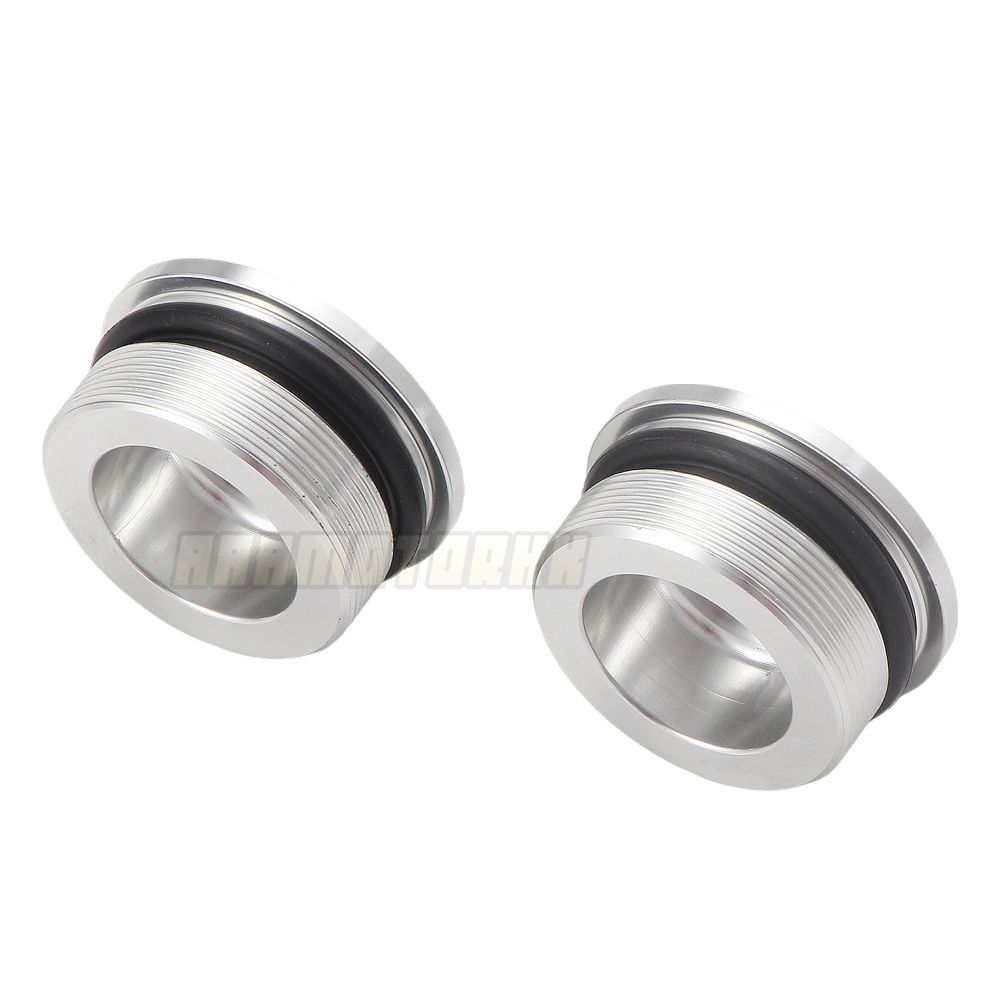 Front Fork Cap Bolts Plugs For Yamaha XJ600 Diversion 1992-1997