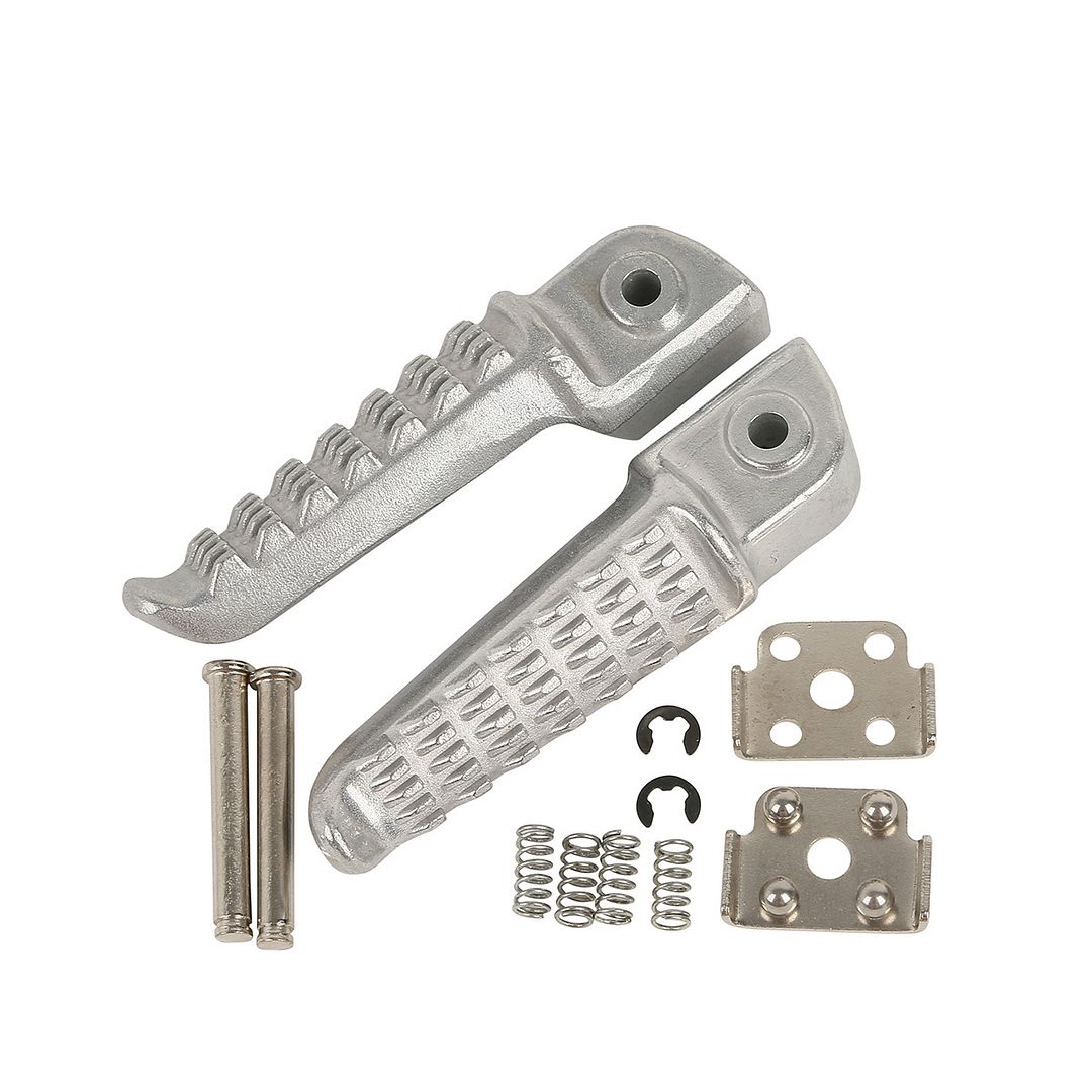 メル Rear Passenger Footrest Pegs For Kawasaki ZZR1200 2000-2003 ZX-10R