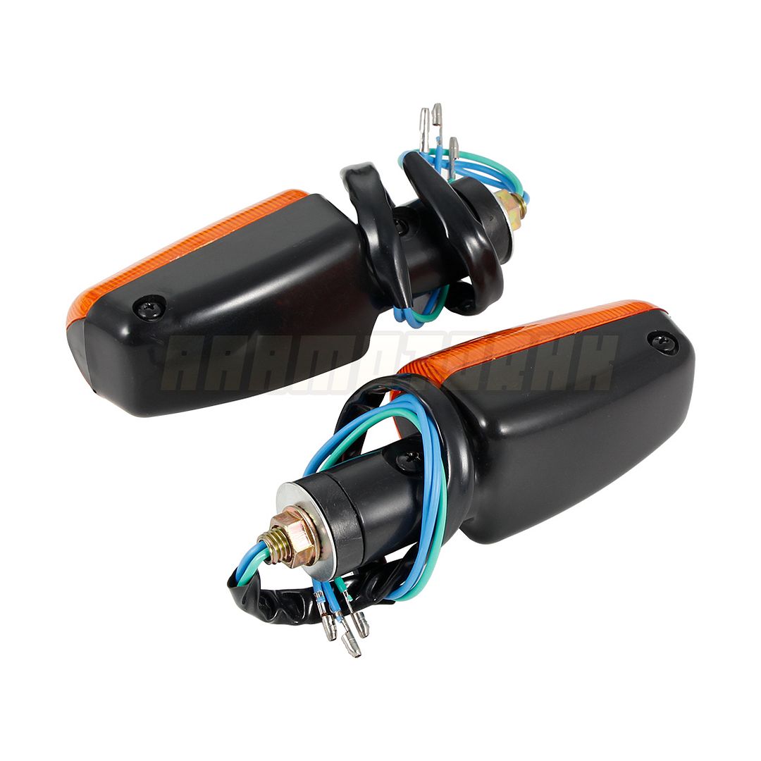 Amazon.com: Liru Motorcycle Smoke Turn Signal Lenses with