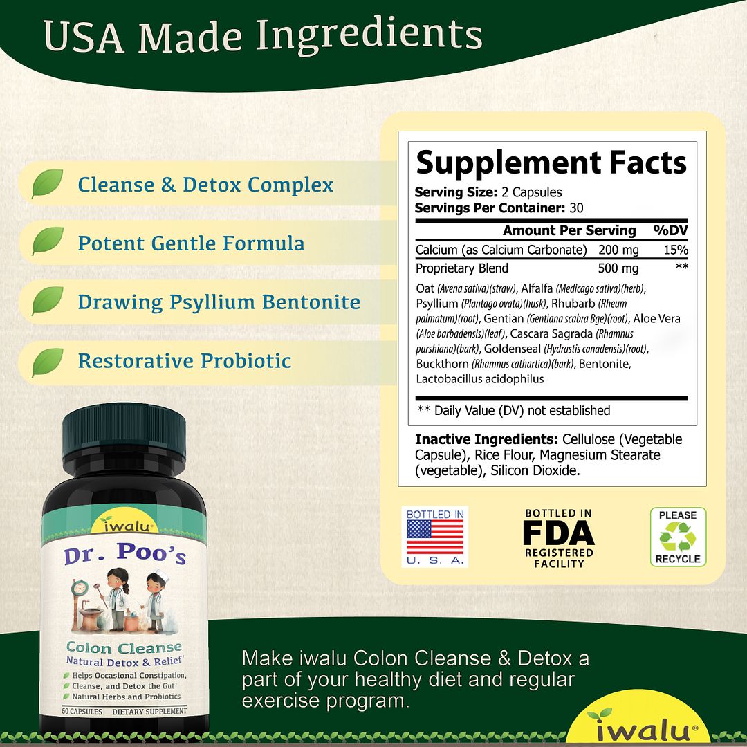 USA made supplements by iwalu