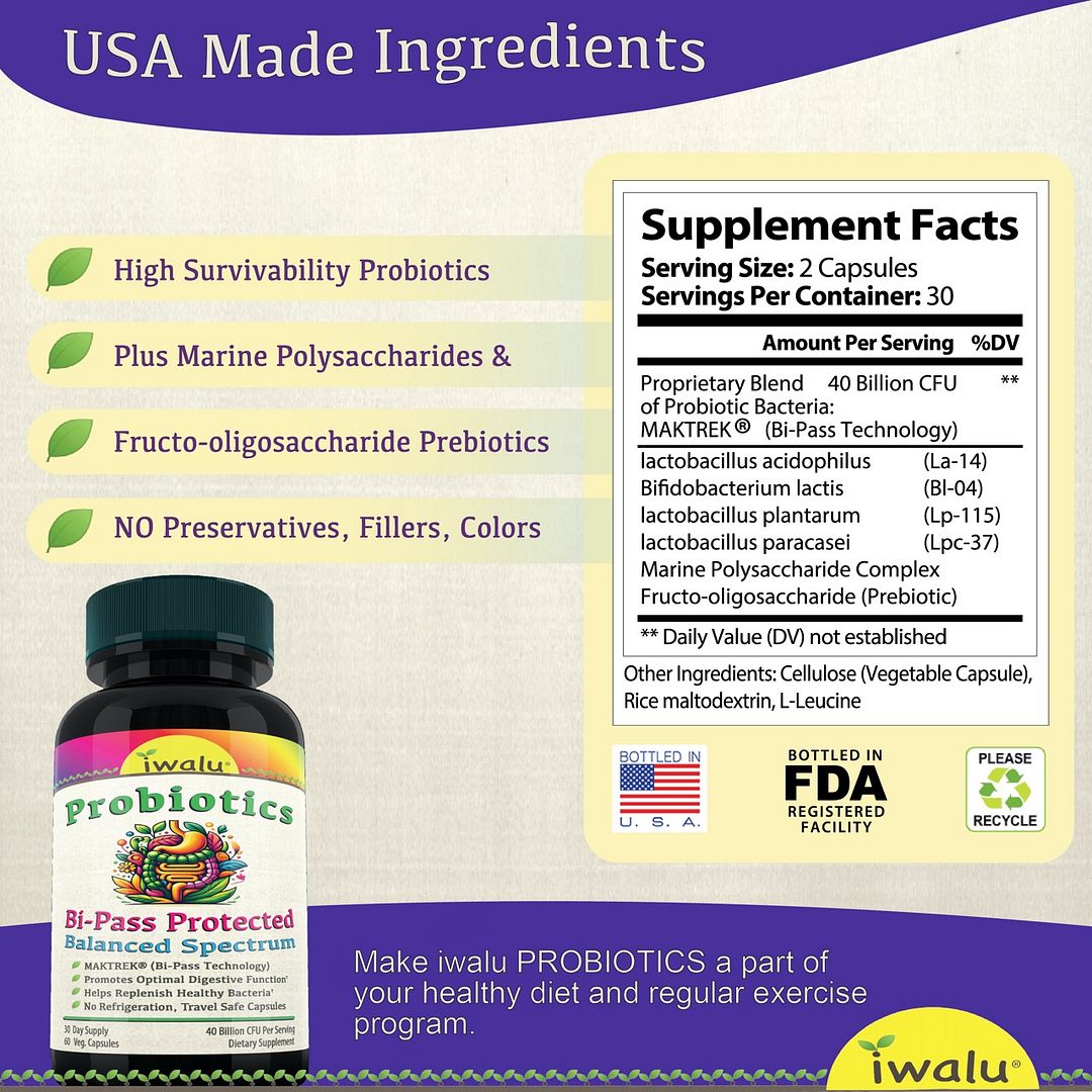 Womens Probiotic Physicians Prebiotic Digestive Support Gut Health Men Probiotic Digestive Health Support Multi Enzyme Lymphatic Drainage supplement