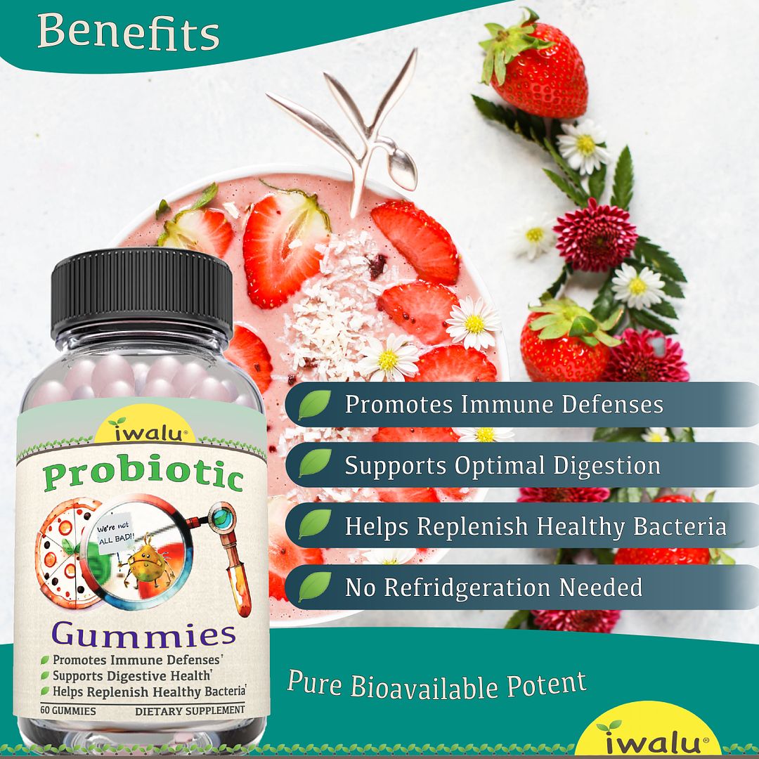 Probiotic Gummies For Digestive Health Daily Probiotics For Women Men kids