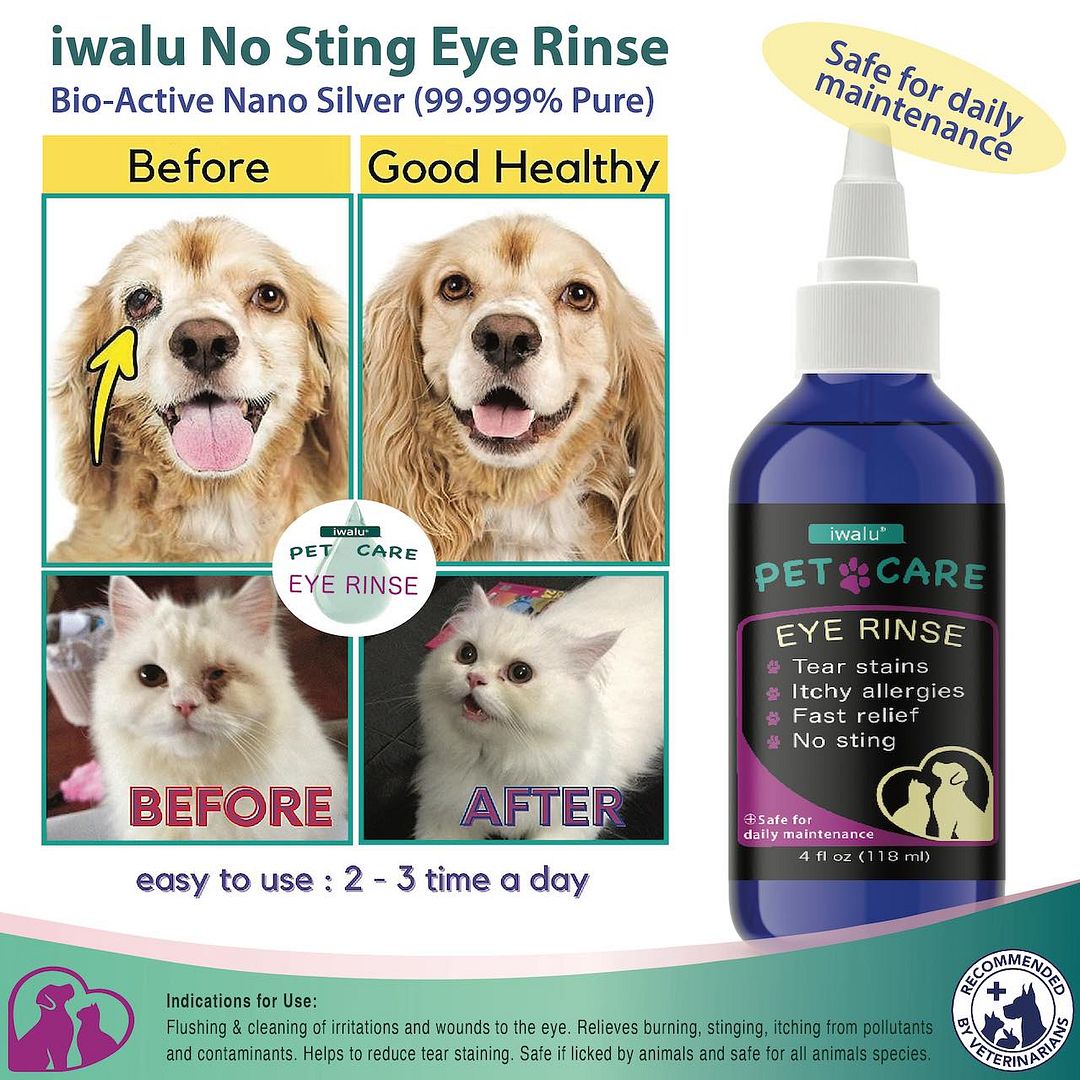 PUPPY CATARACT TREATMENT Eye Drops For Infection Soothing Spray