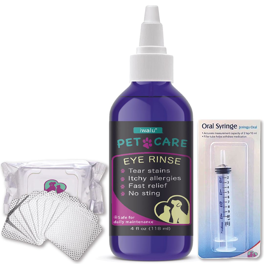 amazon dog eye rinse tear stain wash treatment