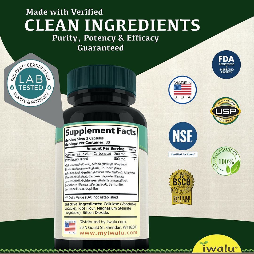 drenaje linfático, cápsulas de cáscara de psyllium, iwalu