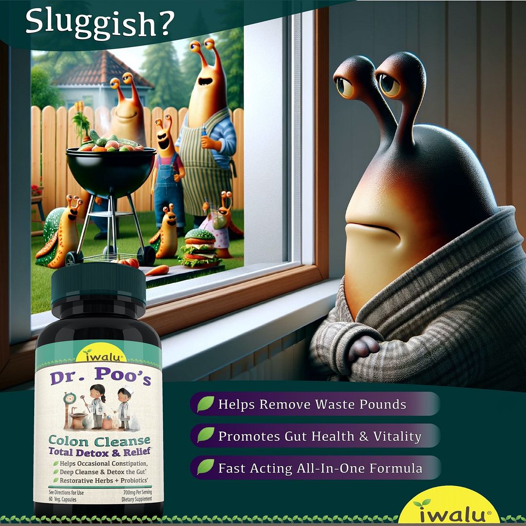 Limpieza de colon, Limpieza de desintoxicación, suplemento de fibra, iwalu