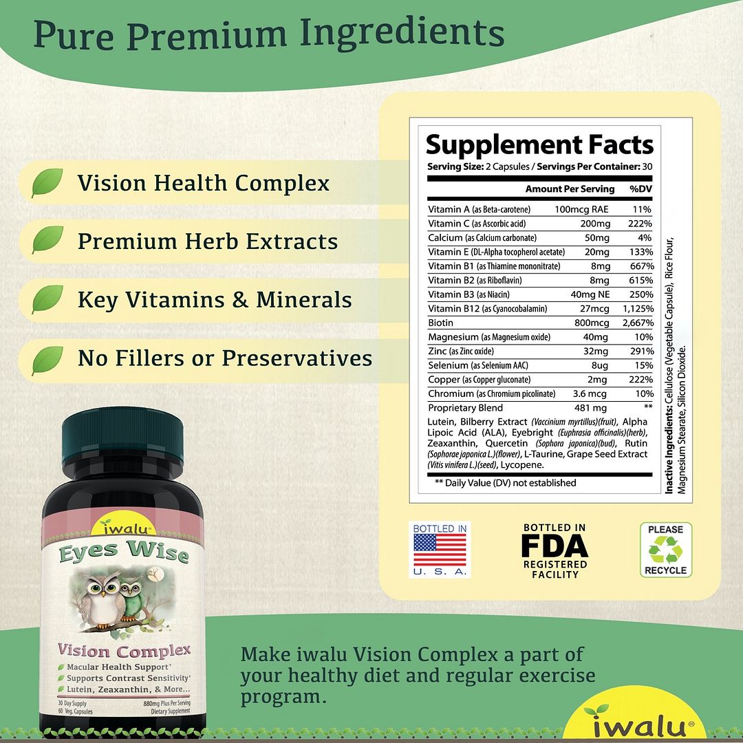 All natural organic supplement formulas